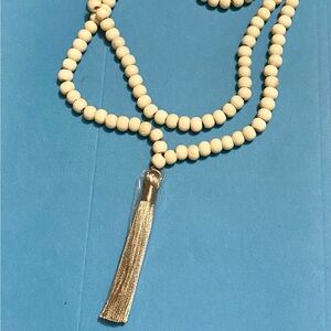 108 mala beads handmade tassel meditation necklace